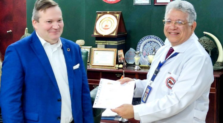 The Board of Directors of the ELPA visits the Egyptian Liver Hospital