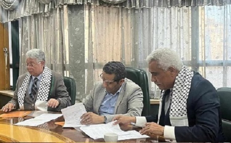 Dr. Jamal Shiha Foundation enters into a protocol with the Journalists Syndicate...