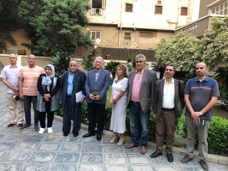 نظمت مؤسسة الدكتور جمال شيحه للتعليم والثقافة والتنمية المستدامة مع المؤسسة الافريقية للتعليم وبناء القدرات ندوة بعنوان " طه حسين والقضية الفلسطينية "
